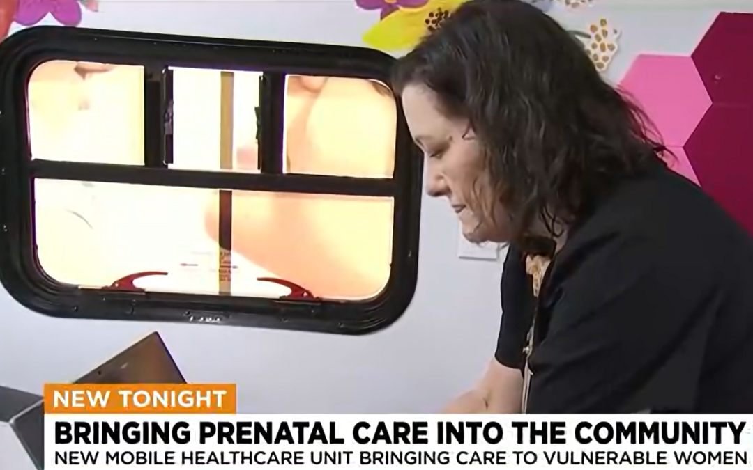 Mobile health center offering prenatal care to underserved communities in Phoenix