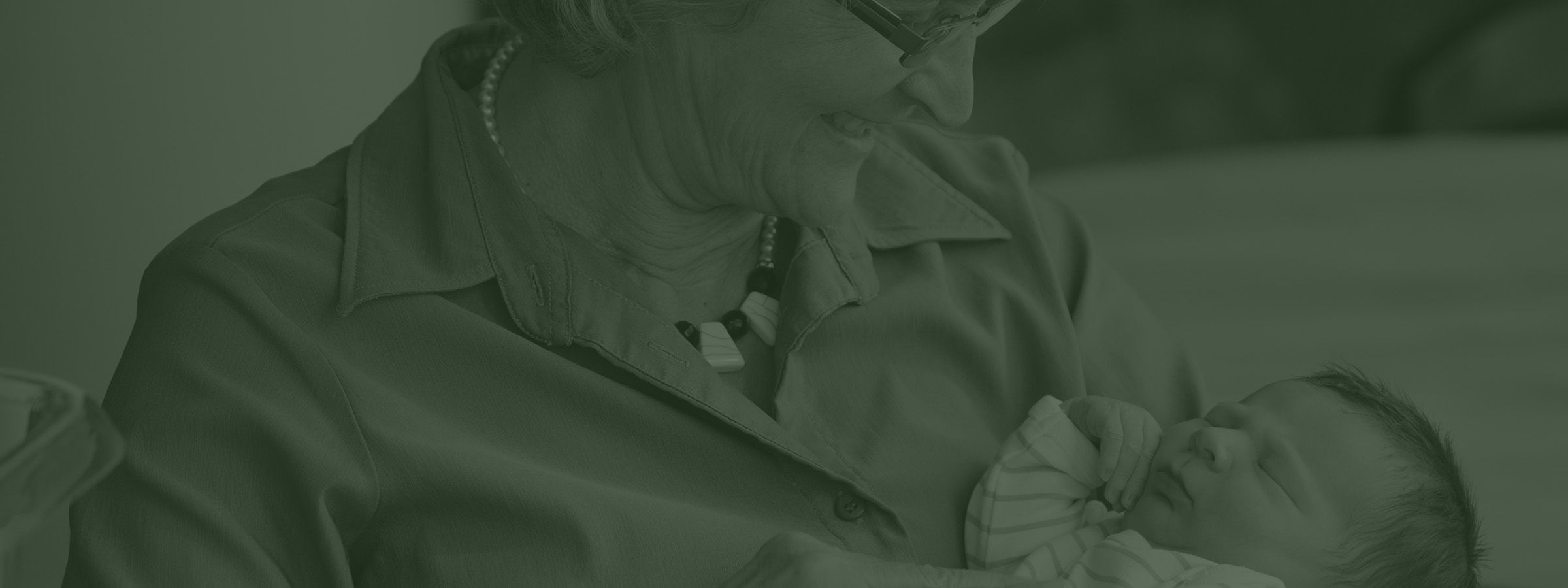 volunteer to hold and cuddle infants